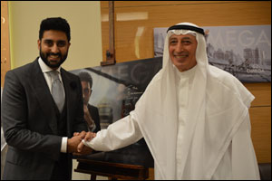 Brand Ambassador Abhishek Bachchan opens OMEGA Boutique in 360 Mall of Kuwait